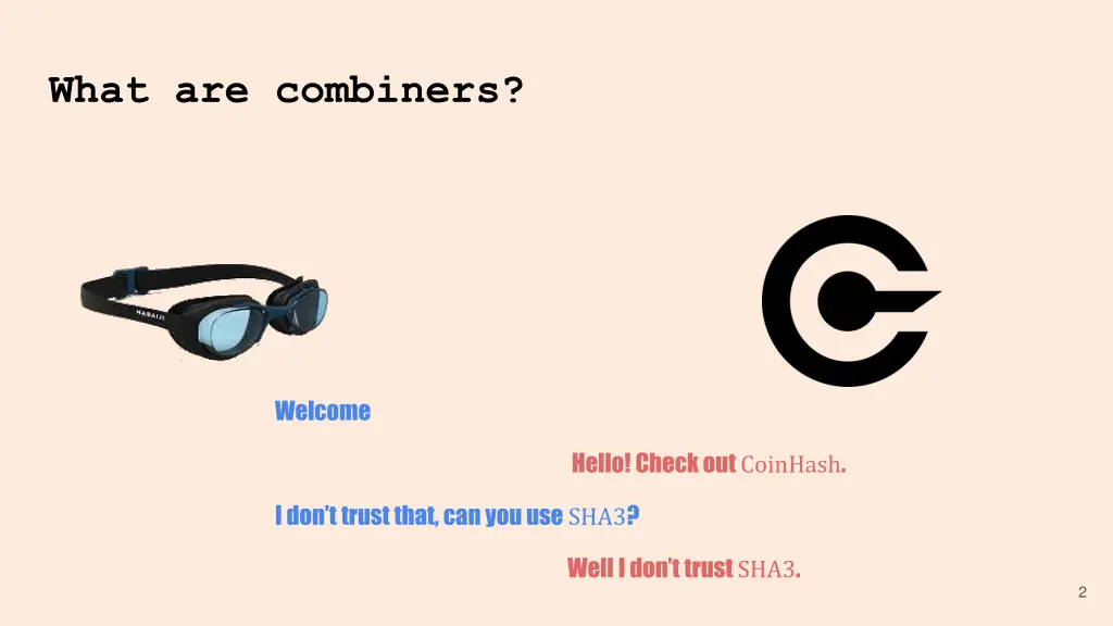 what are combiners