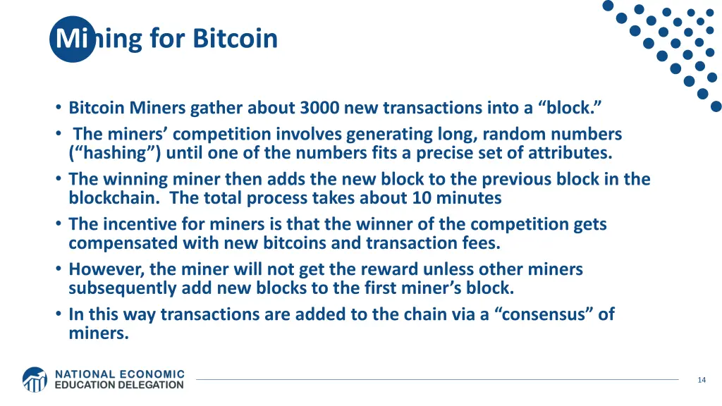 mining for bitcoin