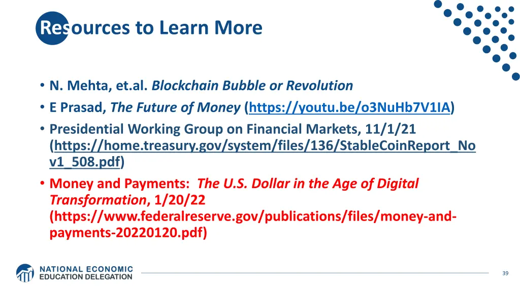 resources to learn more