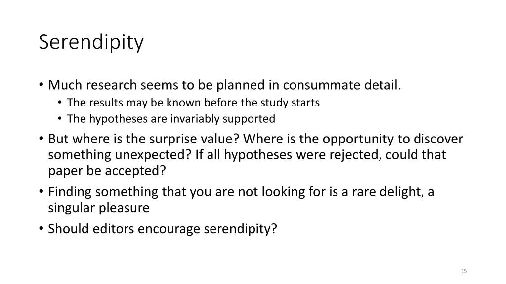 serendipity