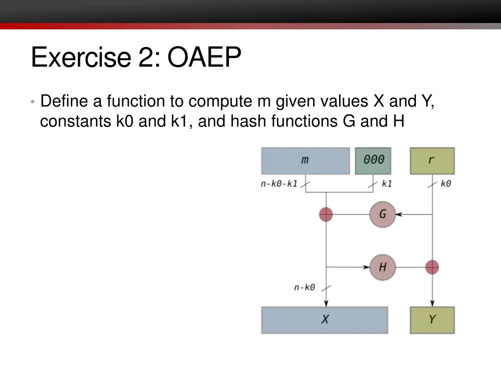 exercise 2 oaep