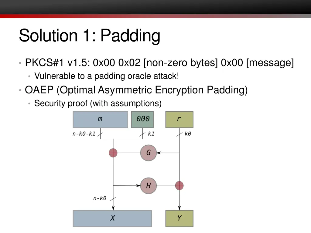 solution 1 padding