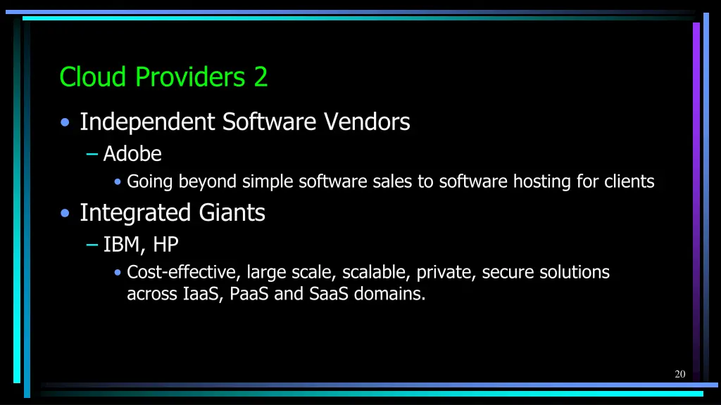 cloud providers 2