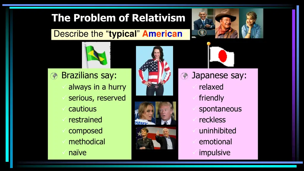 the problem of relativism