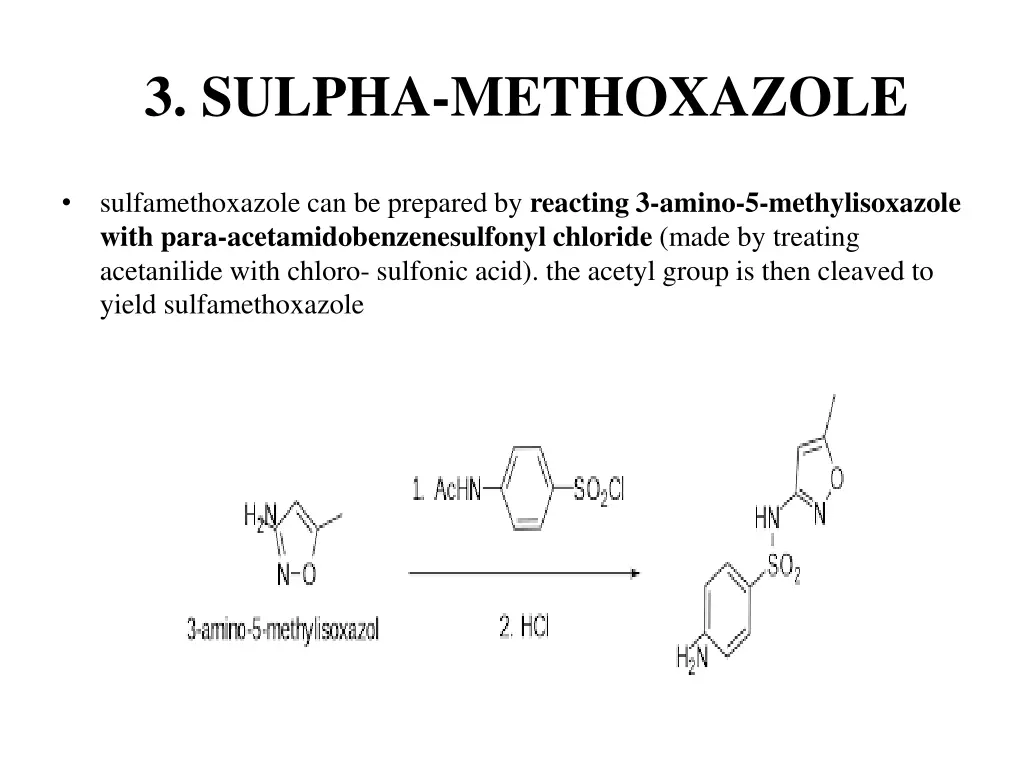 3 sulpha methoxazole