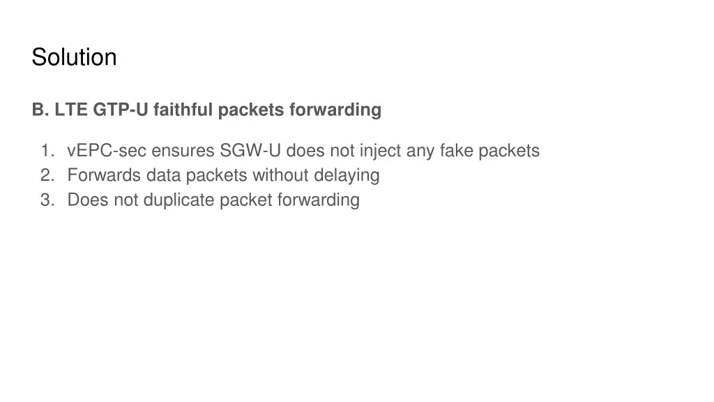 solution