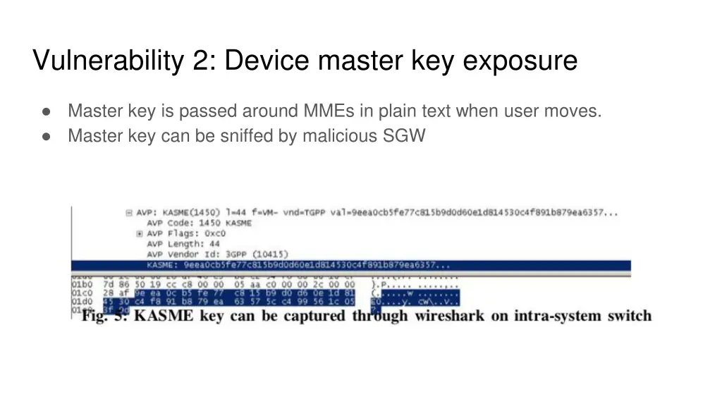 vulnerability 2 device master key exposure