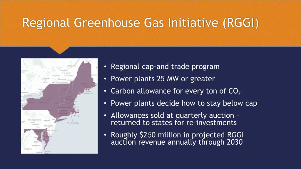 regional greenhouse gas initiative rggi
