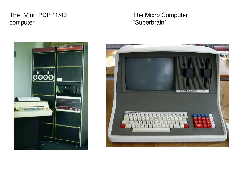 the mini pdp 11 40 computer