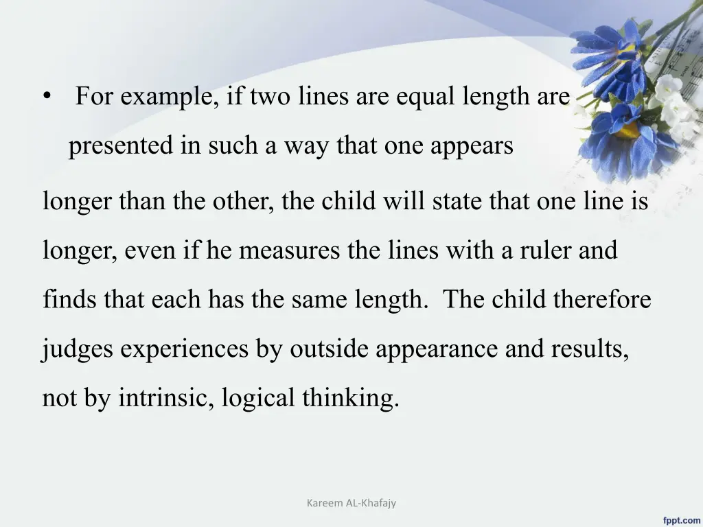 for example if two lines are equal length are