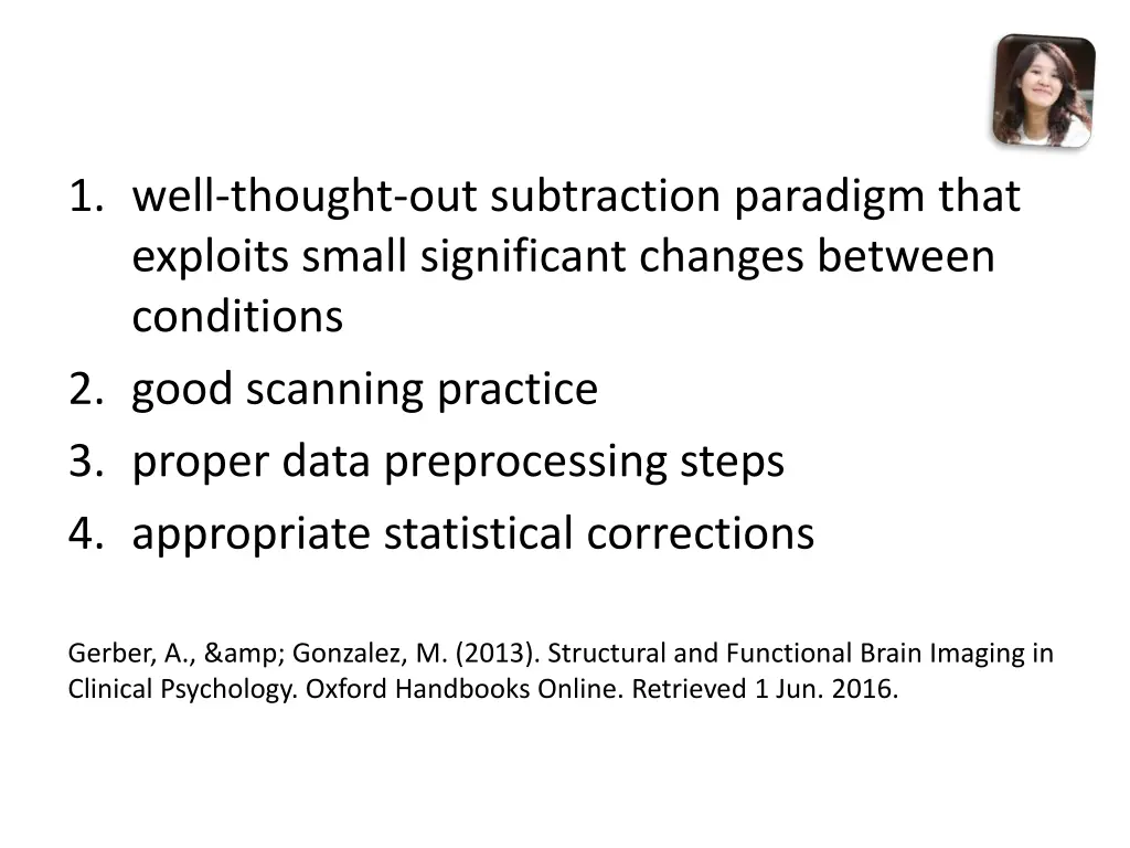 1 well thought out subtraction paradigm that
