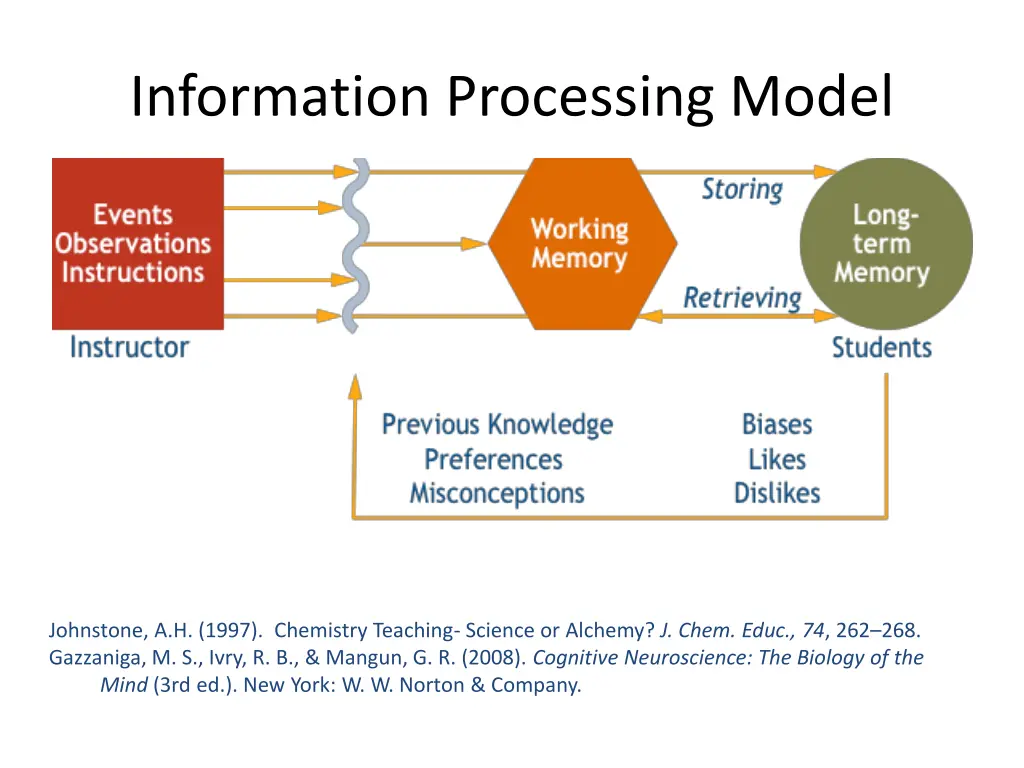 information processing model