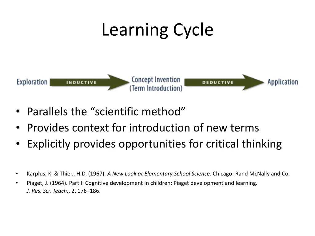 learning cycle