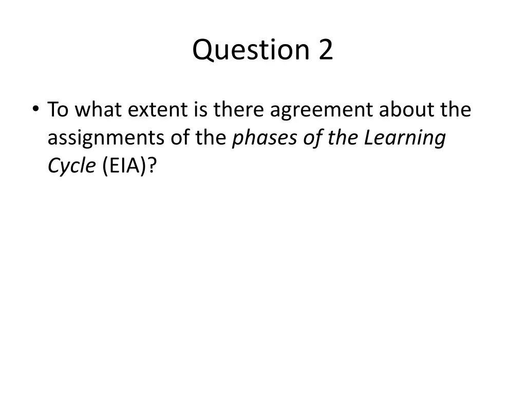 question 2