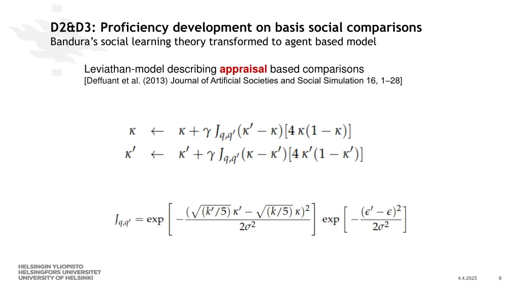 d2 d3 proficiency development on basis social