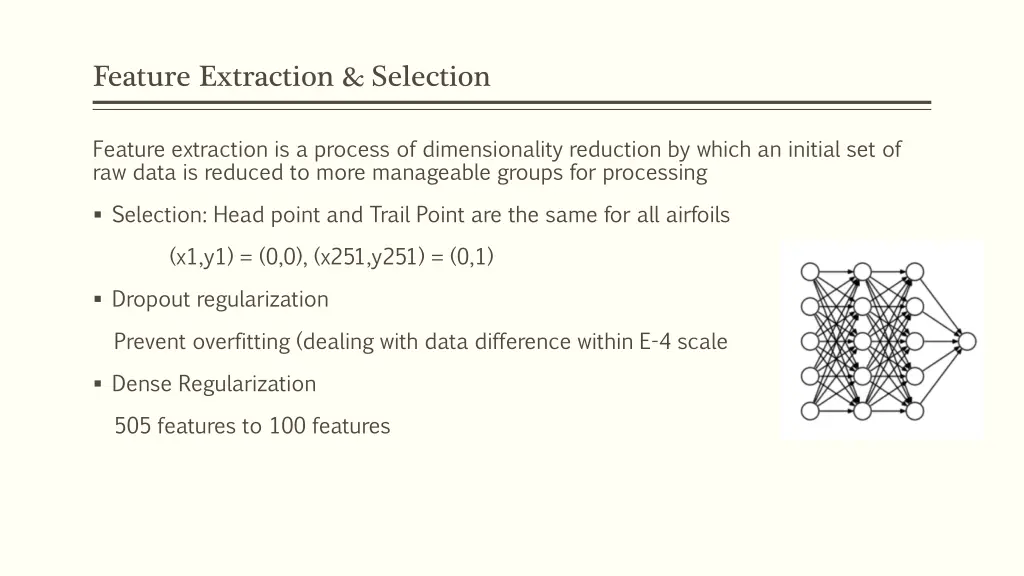 feature extraction selection