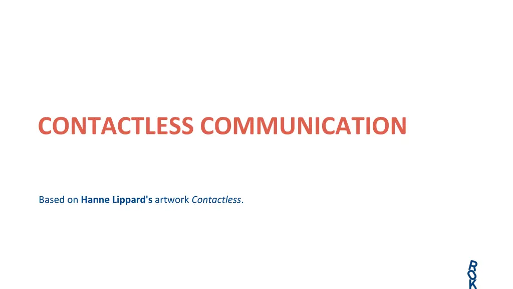 contactless communication