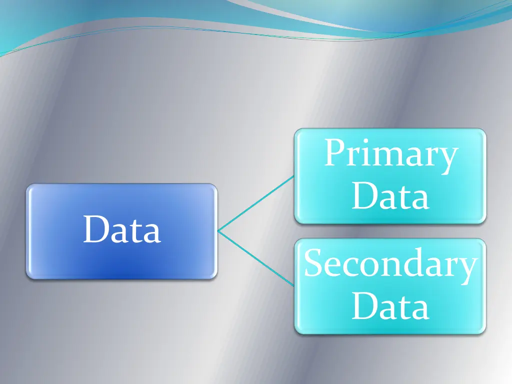 primary data
