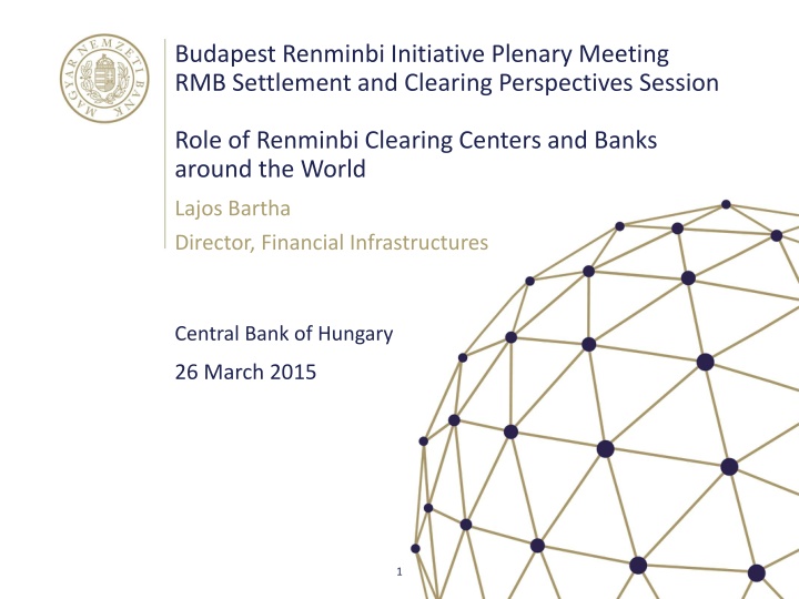 budapest renminbi initiative plenary meeting