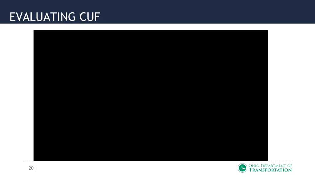 evaluating cuf