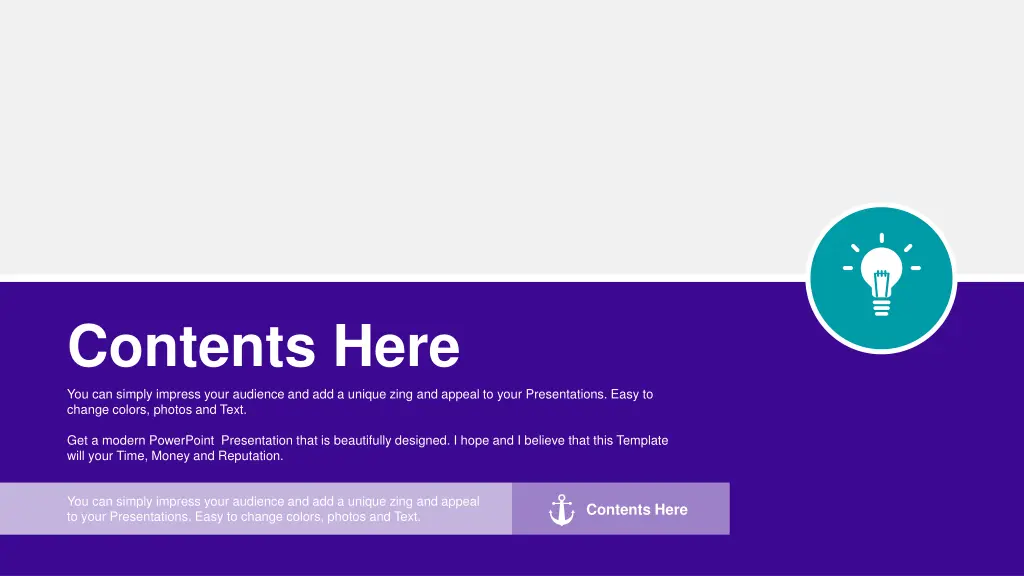 contents here