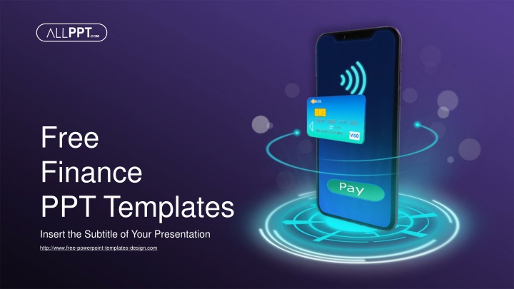 free finance ppt templates insert the subtitle