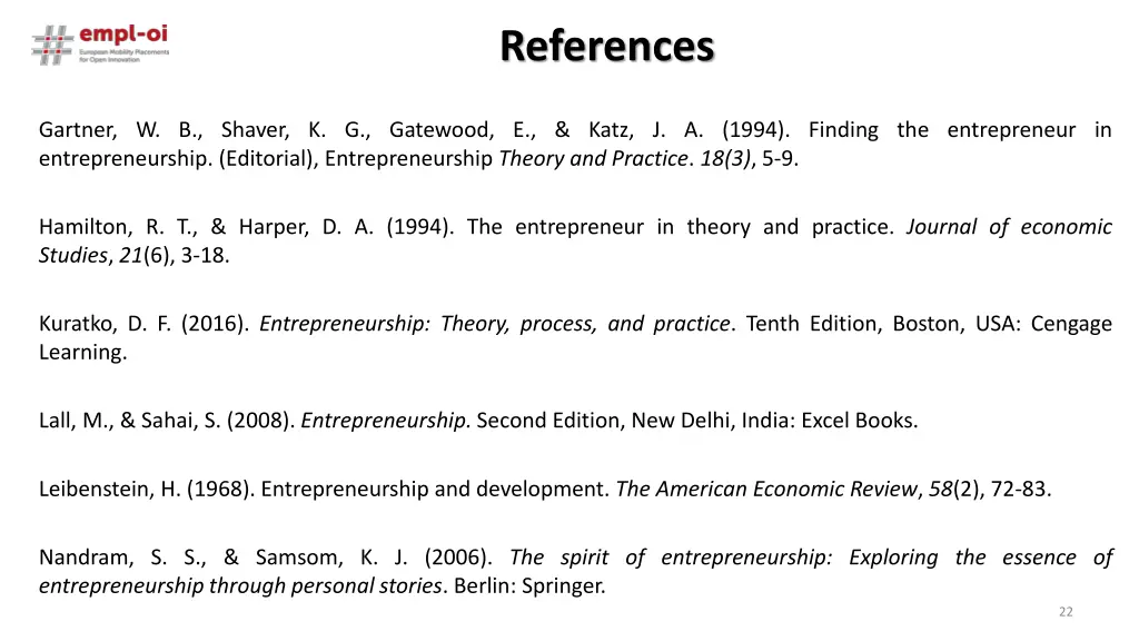 references 1