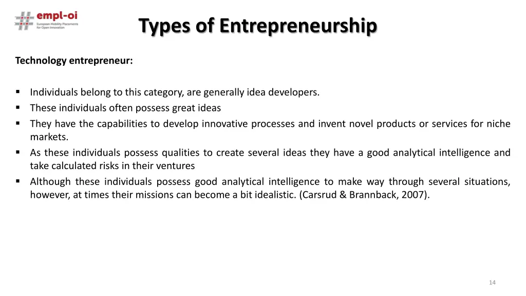 types of entrepreneurship 3