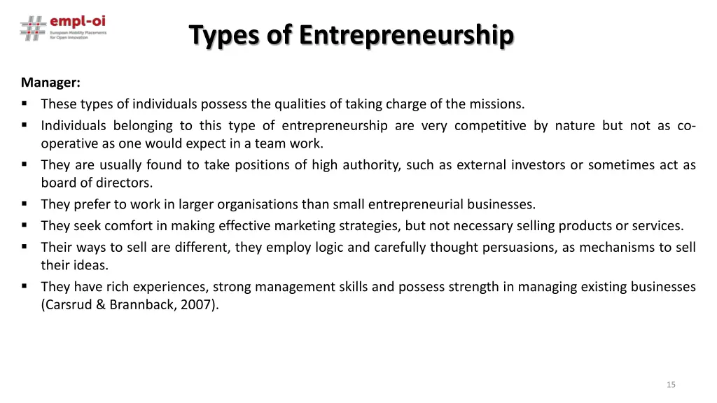 types of entrepreneurship 4