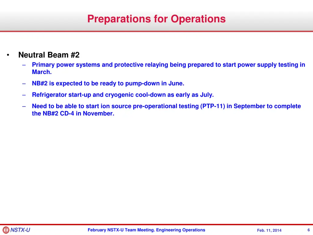 preparations for operations 3