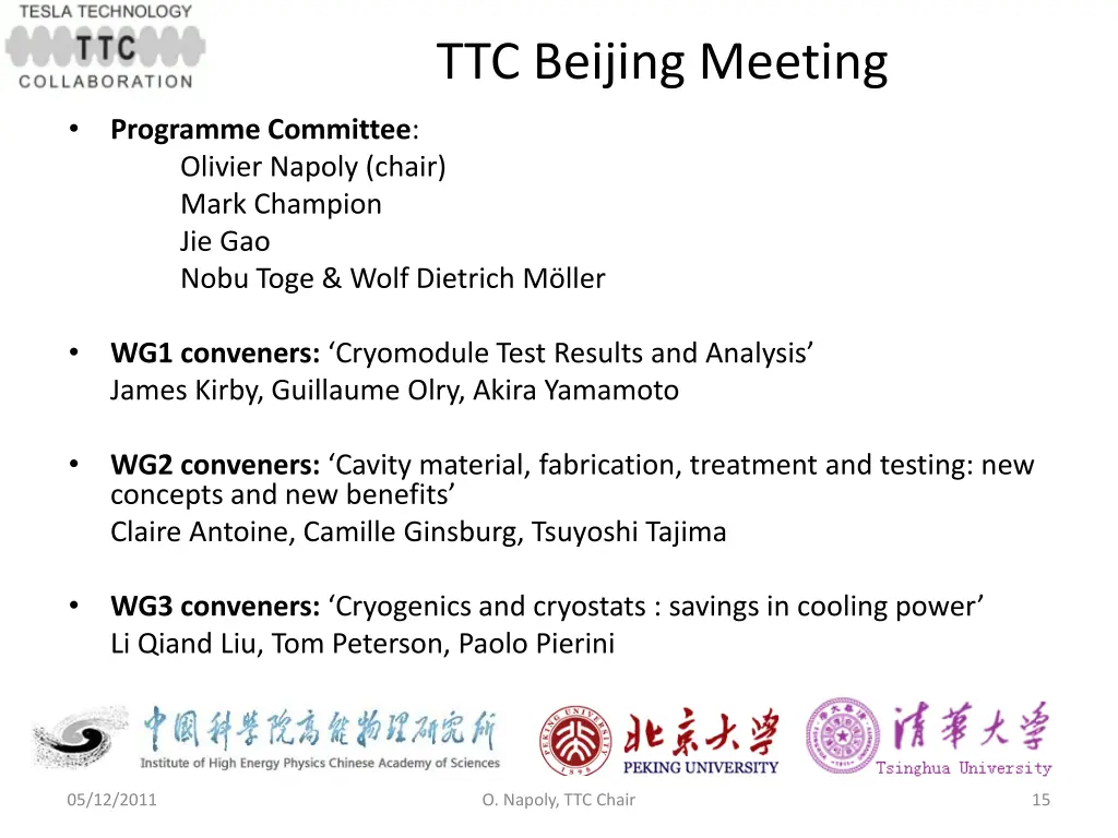 ttc beijing meeting