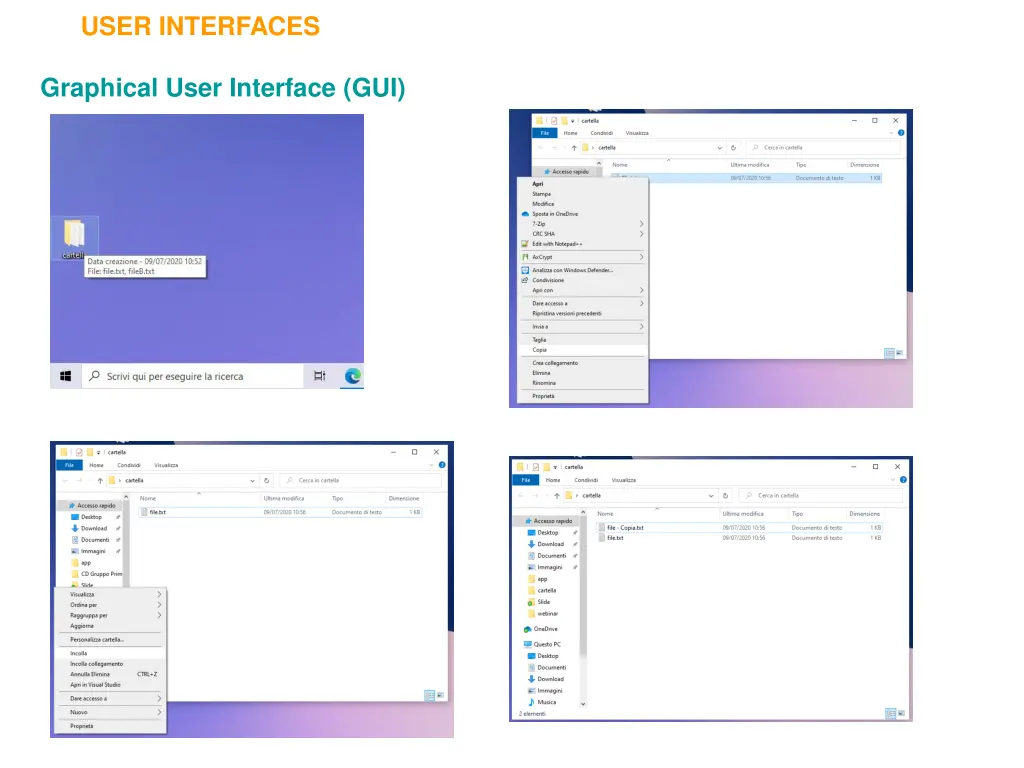 user interfaces 3