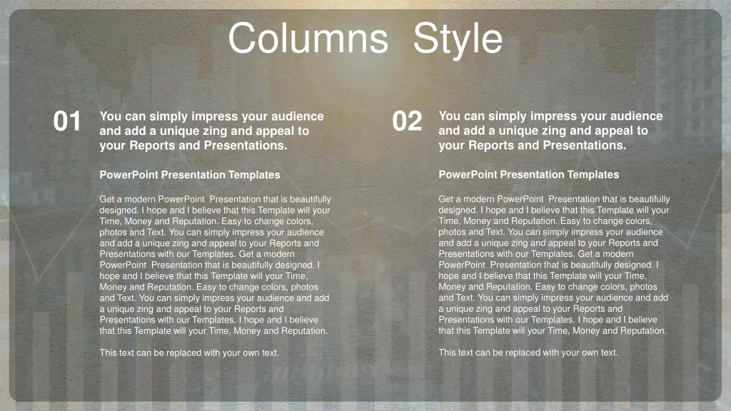 columns style