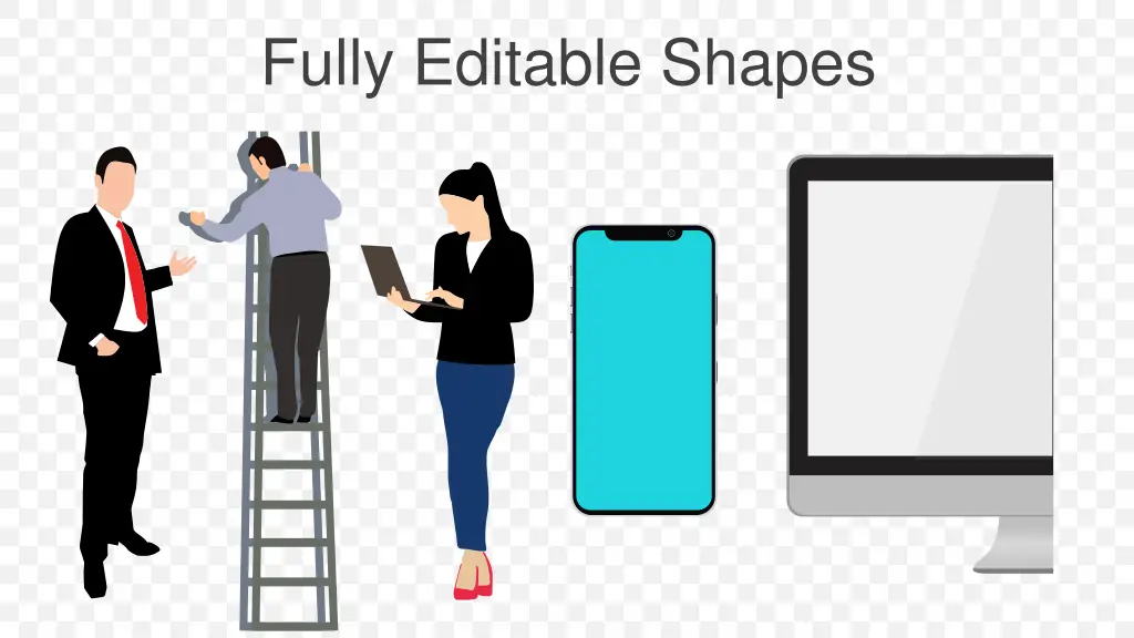 fully editable shapes 1