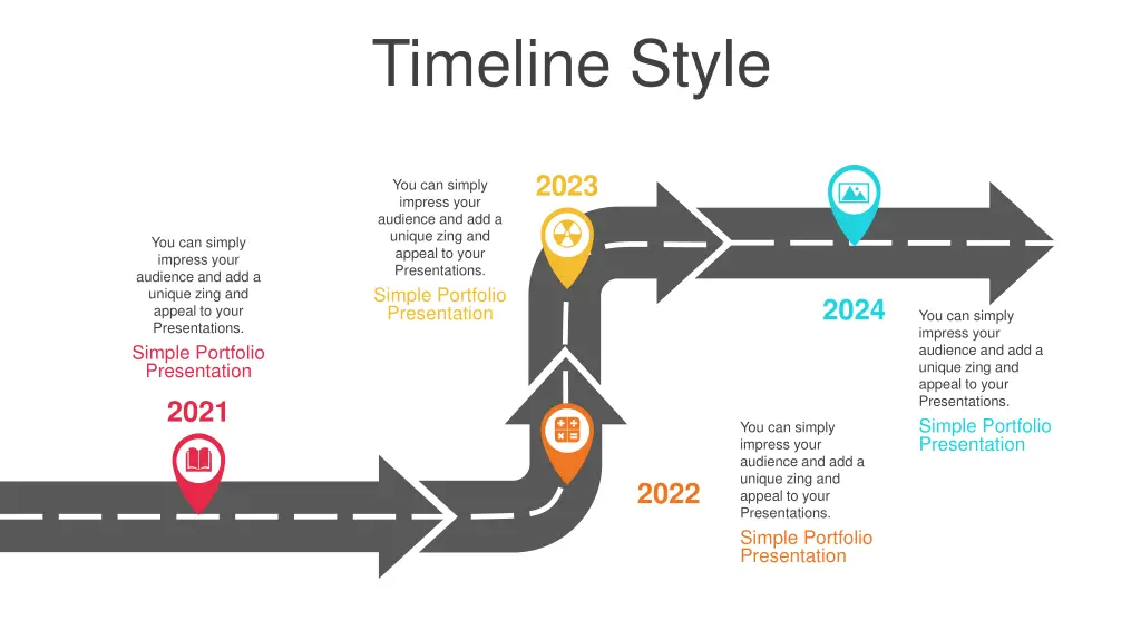timeline style