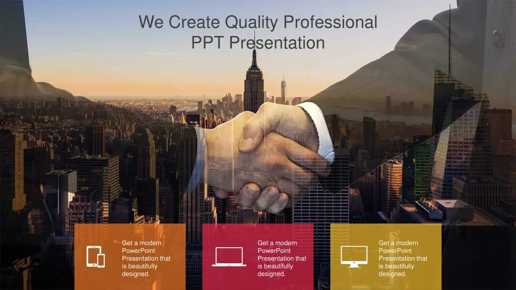 we create quality professional ppt presentation 1