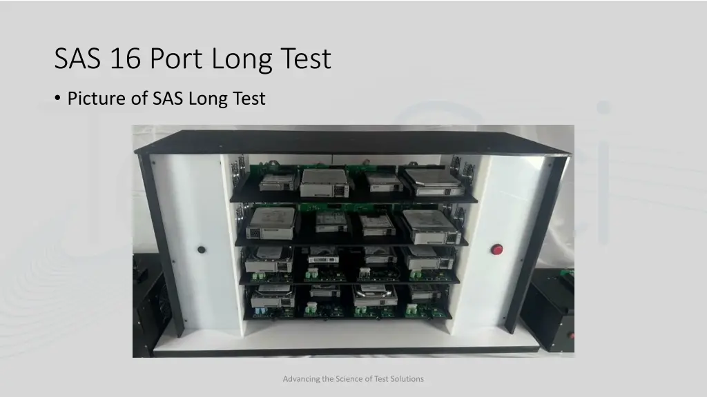 sas 16 port long test picture of sas long test