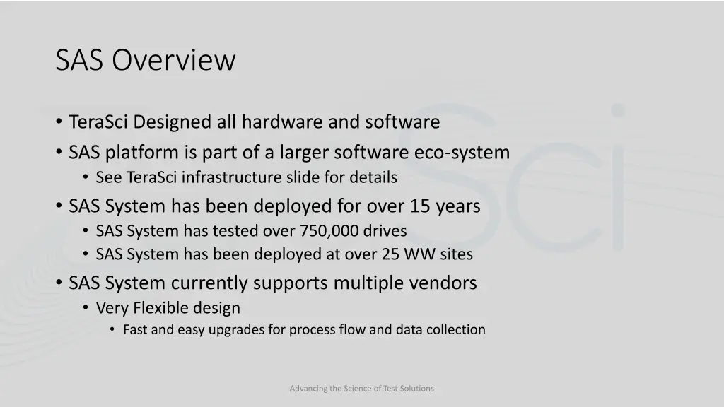 sas overview