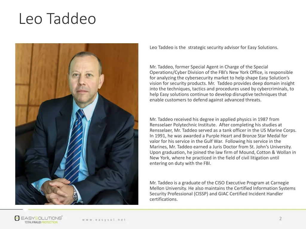 leo taddeo
