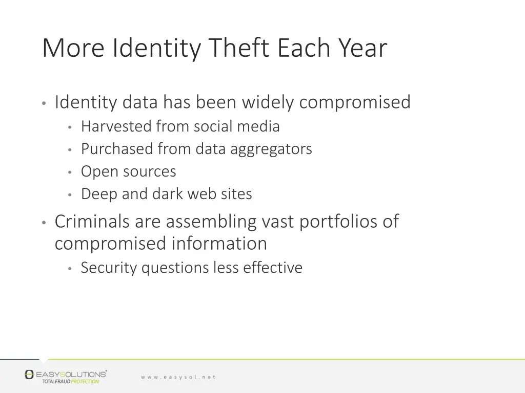 more identity theft each year