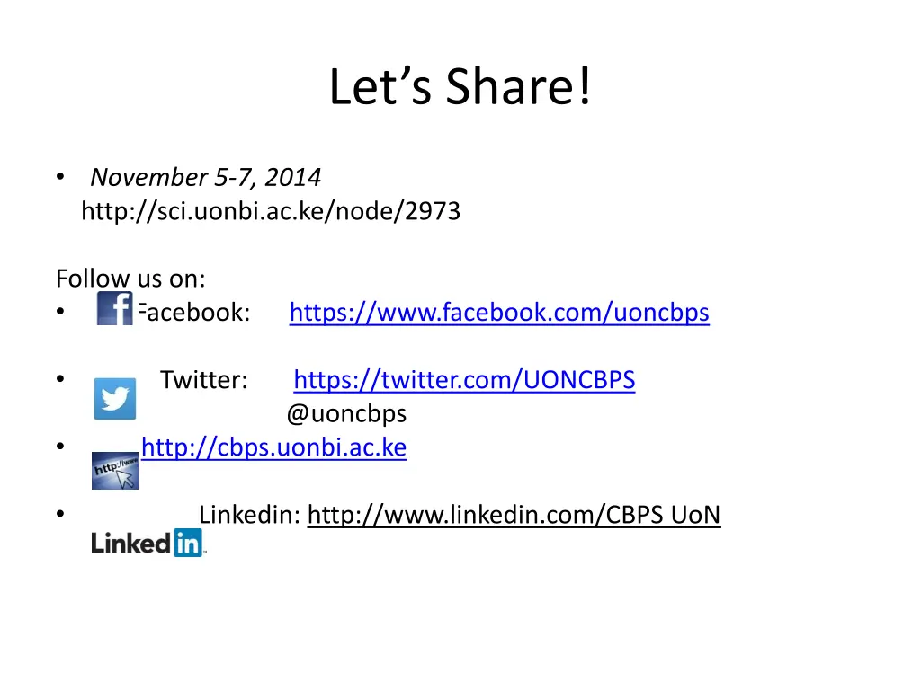 let s share