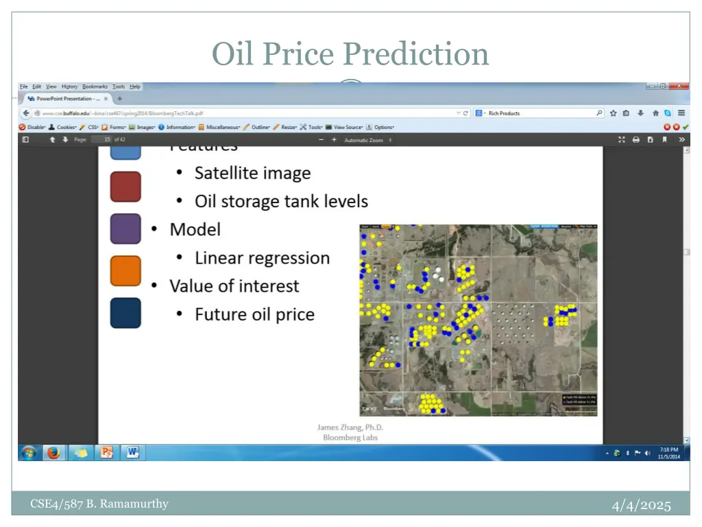 oil price prediction
