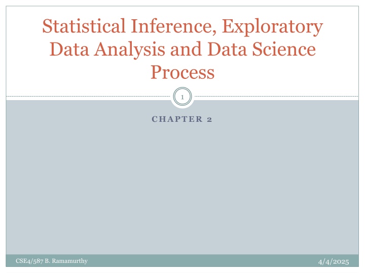 statistical inference exploratory data analysis