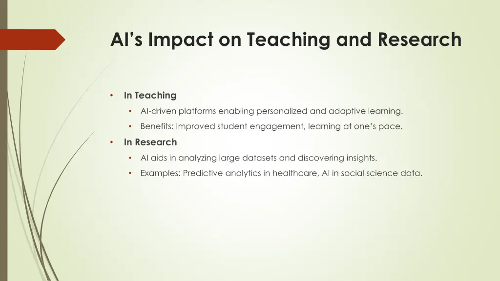 ai s impact on teaching and research