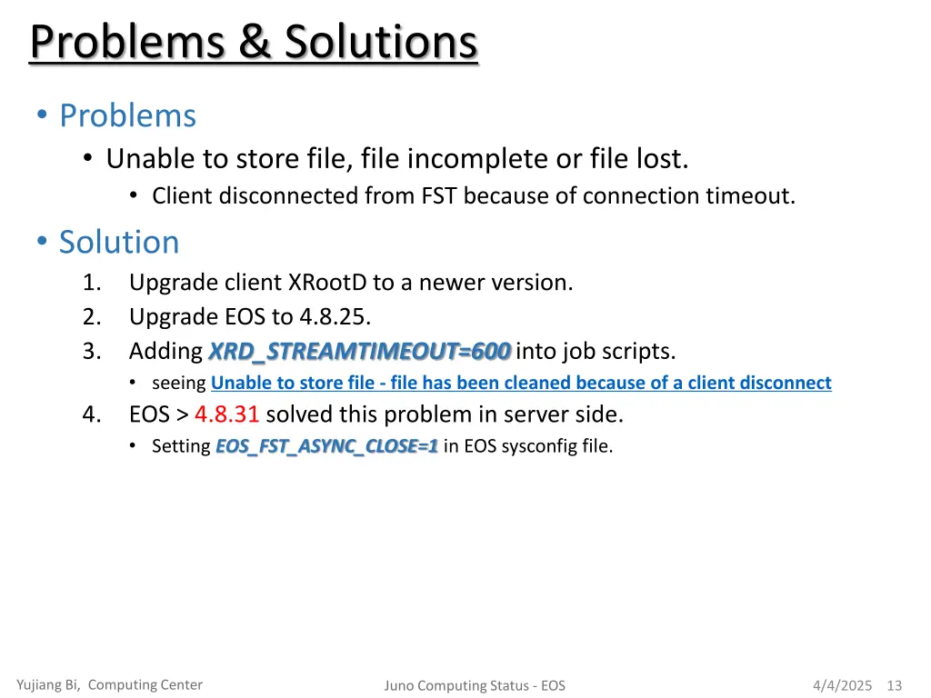 problems solutions