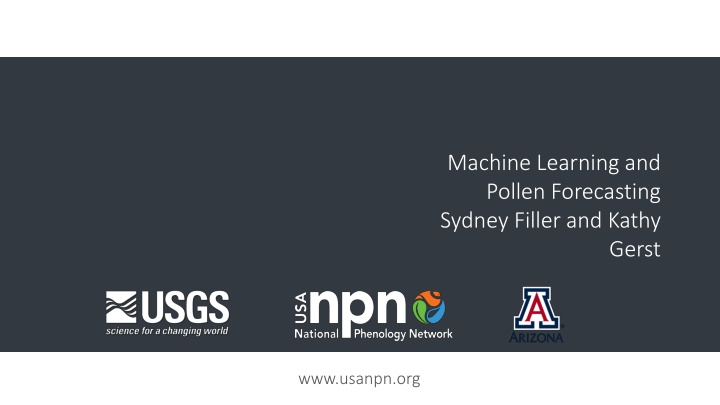 machine learning and pollen forecasting sydney