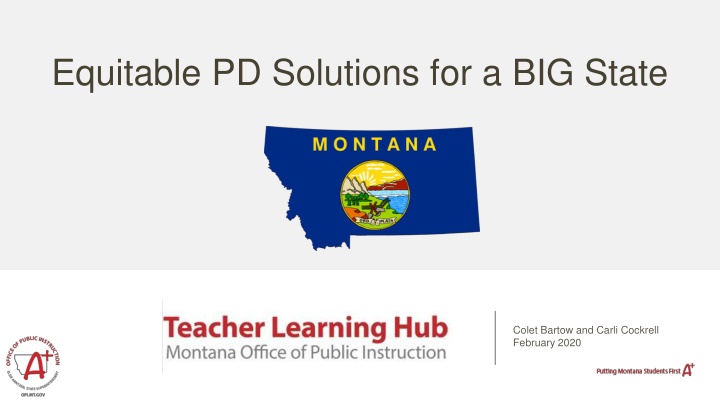 equitable pd solutions for a big state