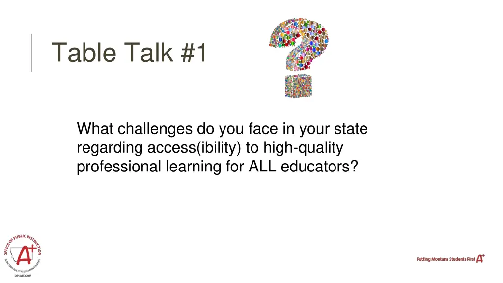 table talk 1