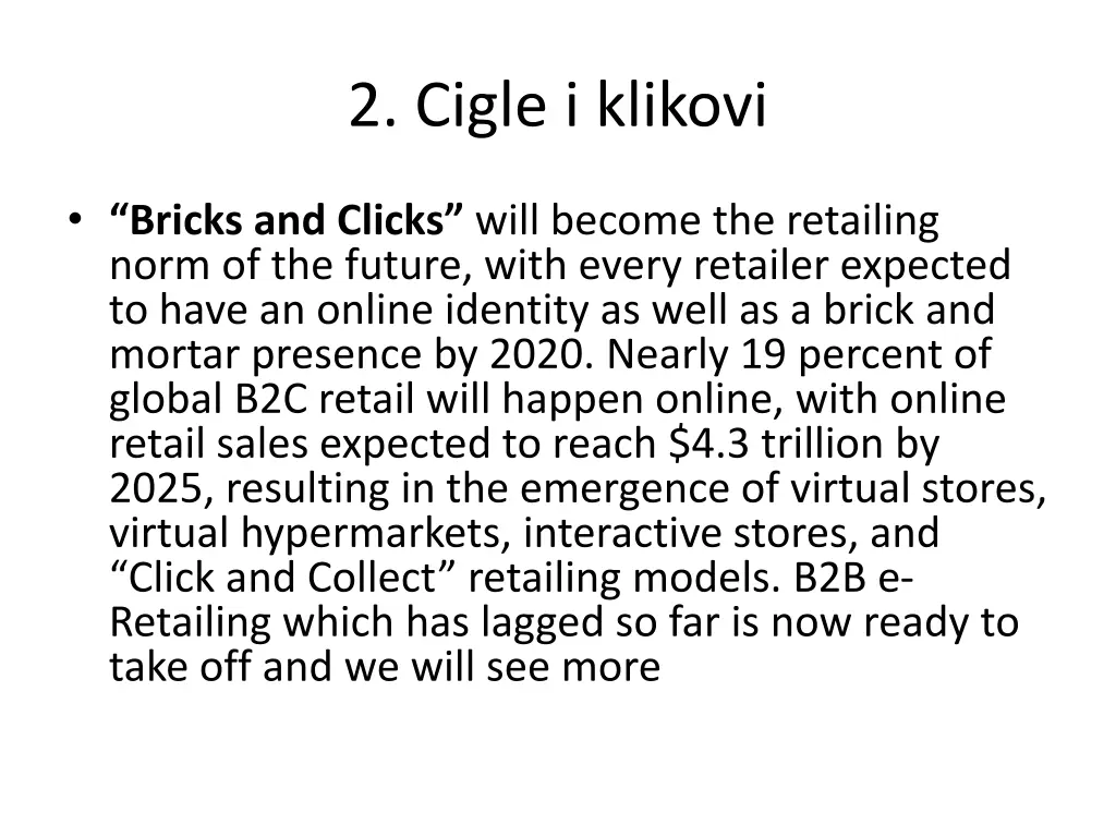 2 cigle i klikovi
