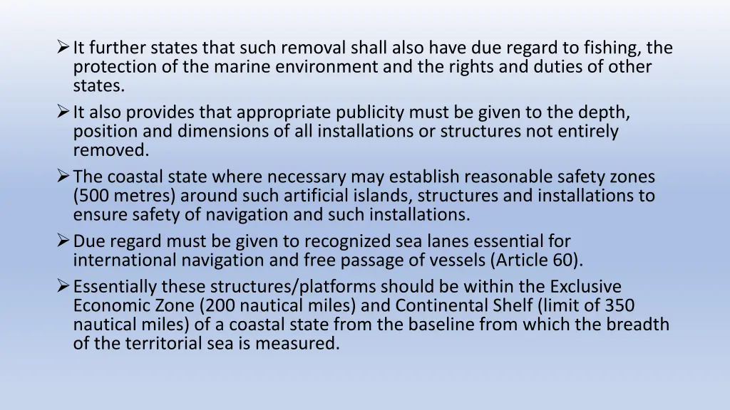 it further states that such removal shall also